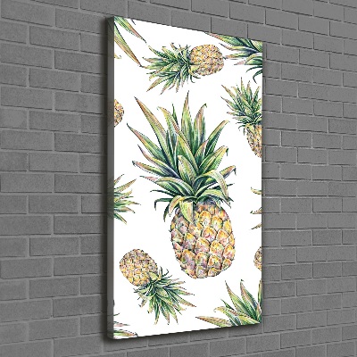 Wandbild vertikales Ananas
