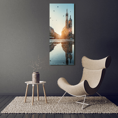 Foto leinwand vertikales Krakau, Polen