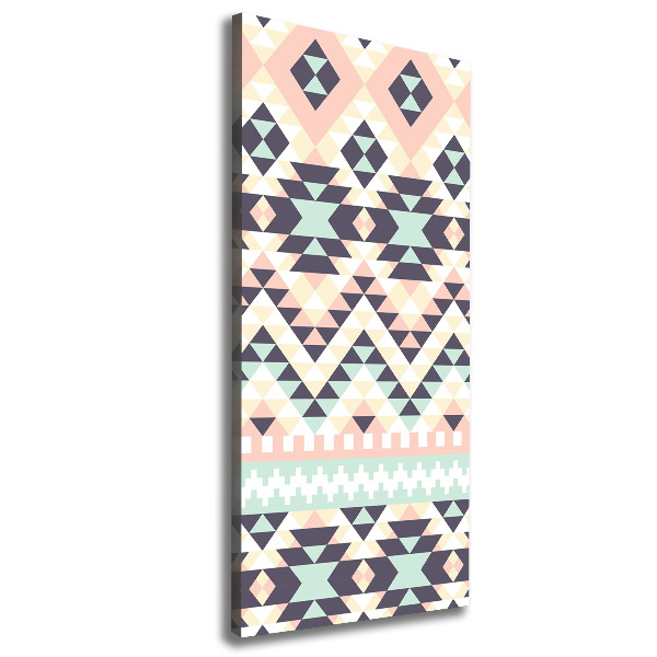 Foto auf leinwand vertikales Ethnische Zugehörigkeit