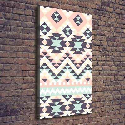 Foto auf leinwand vertikales Ethnische Zugehörigkeit