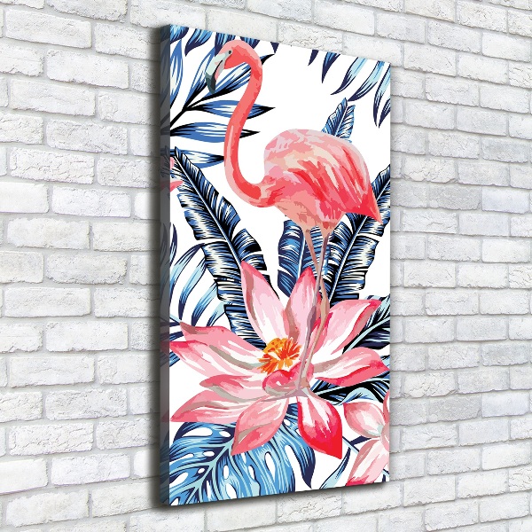 Wandbild vertikales Hawaiianische Blumen