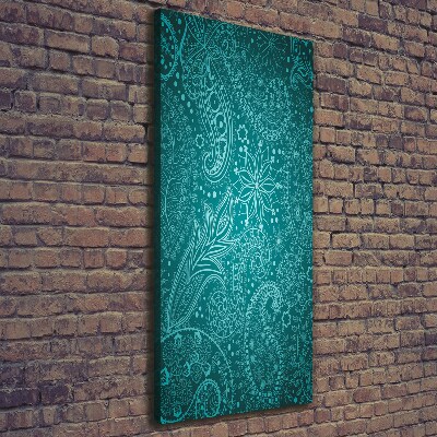 Foto auf leinwand vertikales Ornamente