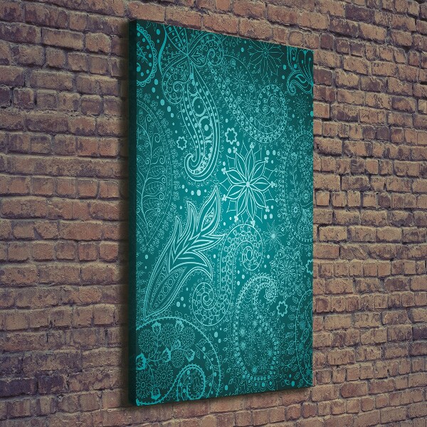Foto auf leinwand vertikales Ornamente