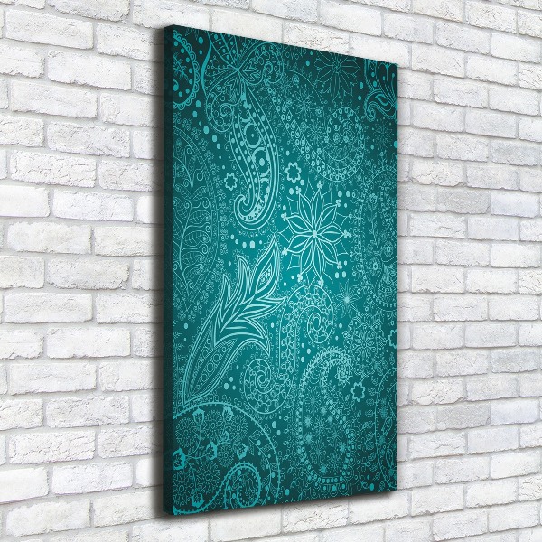 Foto auf leinwand vertikales Ornamente