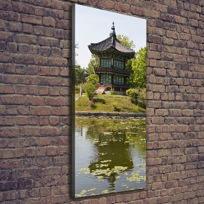 Foto auf leinwand vertikales Japanischer Park