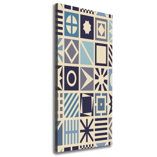 Foto leinwand vertikales Geometrischer Hintergrund