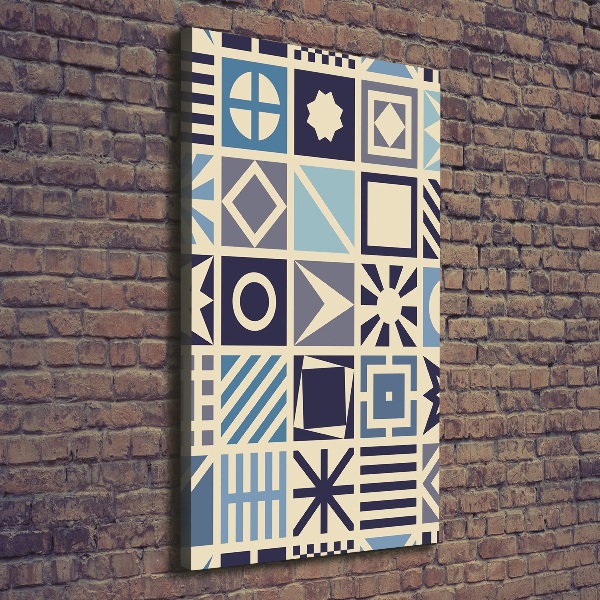 Foto leinwand vertikales Geometrischer Hintergrund