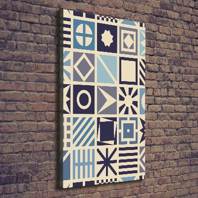 Foto leinwand vertikales Geometrischer Hintergrund