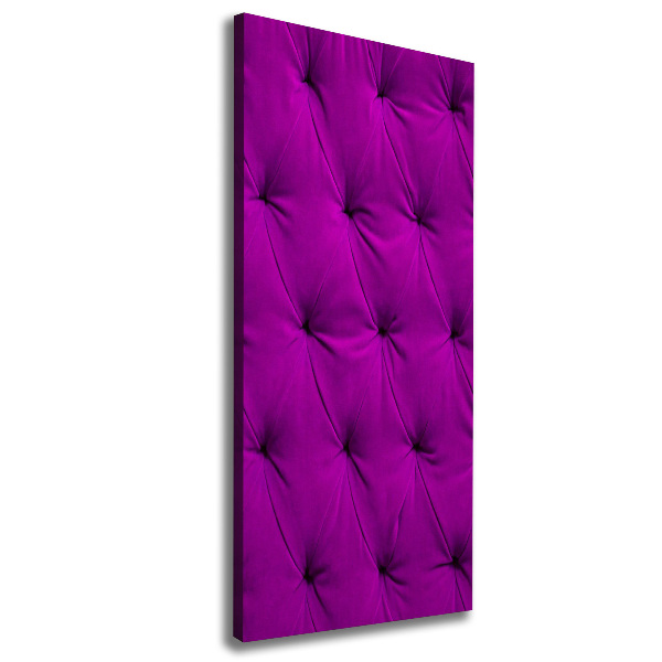 Foto leinwand vertikales Samtwand