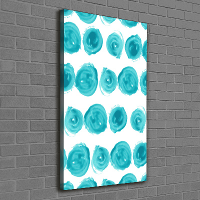 Wandbild vertikales Punkte