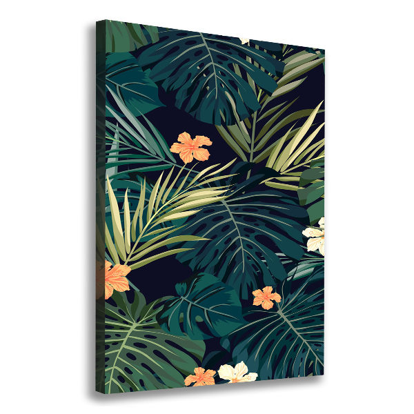 Wandbild vertikales Hawaiianische Blumen