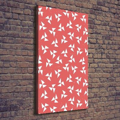 Foto auf leinwand vertikales Geometrischer Hintergrund