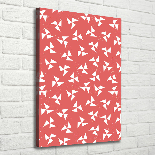 Foto auf leinwand vertikales Geometrischer Hintergrund