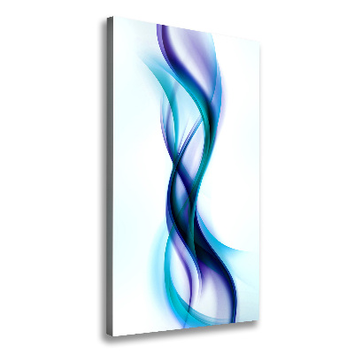 Wandbild vertikales Abstrakte Wellen