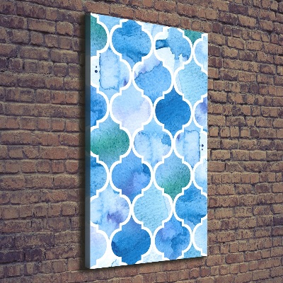 Foto leinwand vertikales Marokkanischer Hintergrund