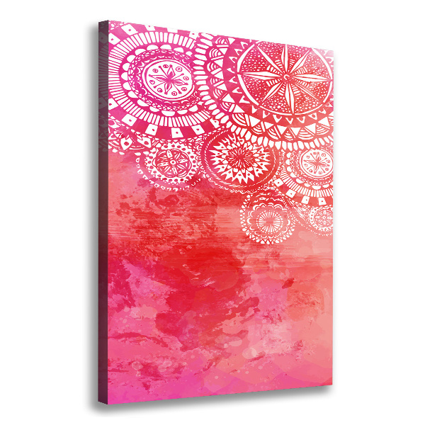 Foto auf leinwand vertikales Ornamente