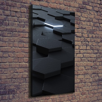 Wandbild vertikales Abstraktion