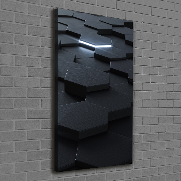 Wandbild vertikales Abstraktion