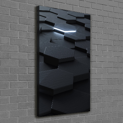 Wandbild vertikales Abstraktion