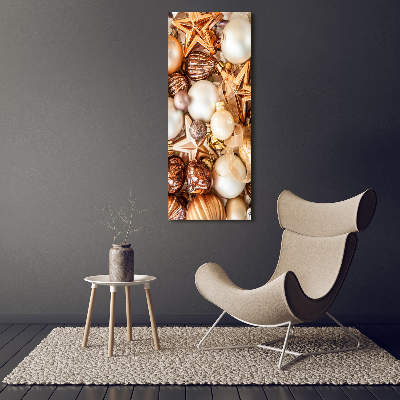 Foto leinwand vertikales Weihnachtsdekorationen