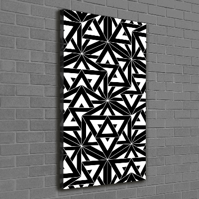 Wandbild vertikales Geometrischer Hintergrund