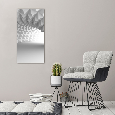 Foto auf leinwand vertikales Abstrakter Tunnel