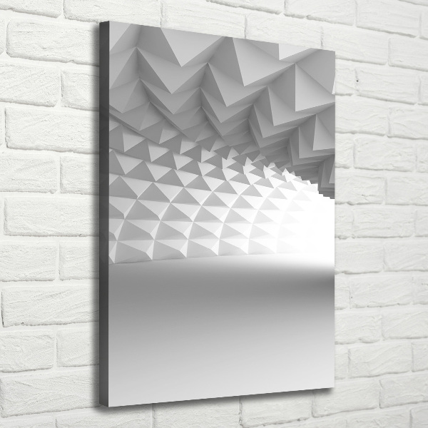 Foto auf leinwand vertikales Abstrakter Tunnel