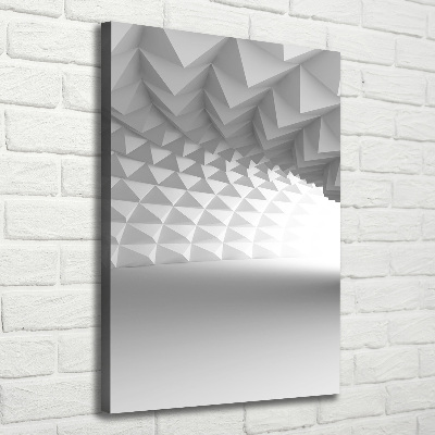 Foto auf leinwand vertikales Abstrakter Tunnel