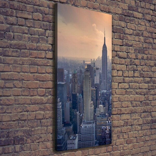 Wandbild vertikales Manhattan, New York