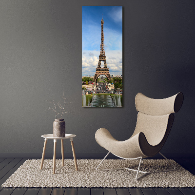 Foto auf leinwand vertikales Eiffelturm Paris