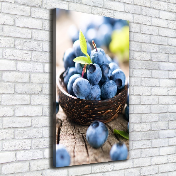 Foto auf leinwand vertikales Beeren