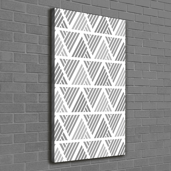 Wandbild vertikales Geometrischer Hintergrund