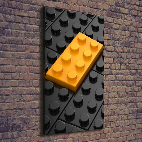Wandbild vertikales Lego