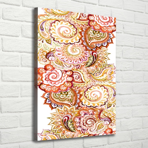 Foto leinwand vertikales Ornamente