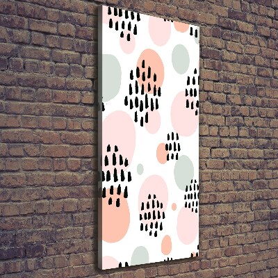 Foto auf leinwand vertikales Abstrakter Hintergrund