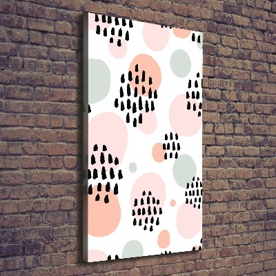 Foto auf leinwand vertikales Abstrakter Hintergrund