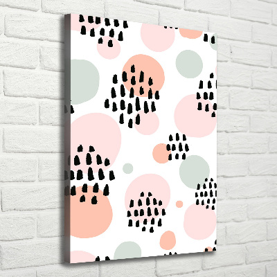 Foto auf leinwand vertikales Abstrakter Hintergrund