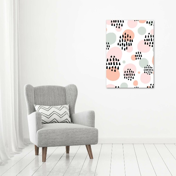 Foto auf leinwand vertikales Abstrakter Hintergrund