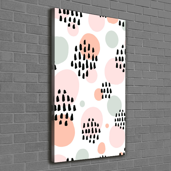 Foto auf leinwand vertikales Abstrakter Hintergrund