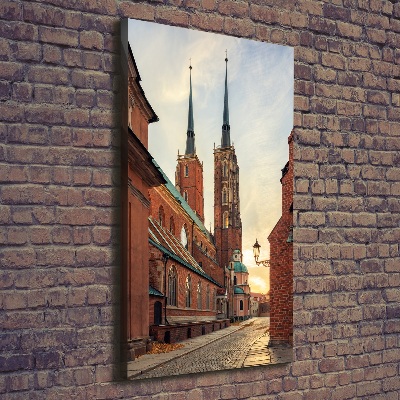 Foto leinwand vertikales Breslau, Polen