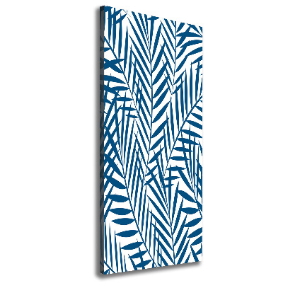 Foto auf leinwand vertikales Tropische Blätter