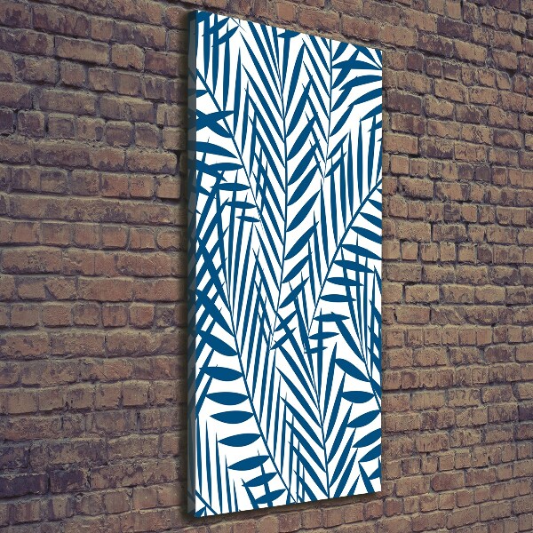 Foto auf leinwand vertikales Tropische Blätter