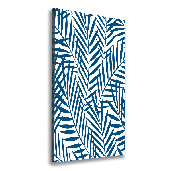Foto auf leinwand vertikales Tropische Blätter