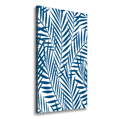 Foto auf leinwand vertikales Tropische Blätter