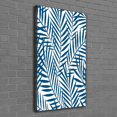 Foto auf leinwand vertikales Tropische Blätter