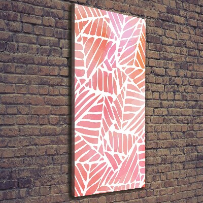 Wandbild vertikales Abstraktes Muster