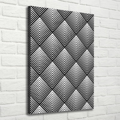 Foto leinwand vertikales Geometrischer Hintergrund