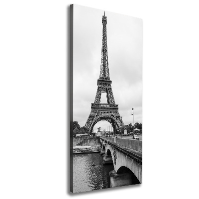 Foto leinwand vertikales Eiffelturm Paris