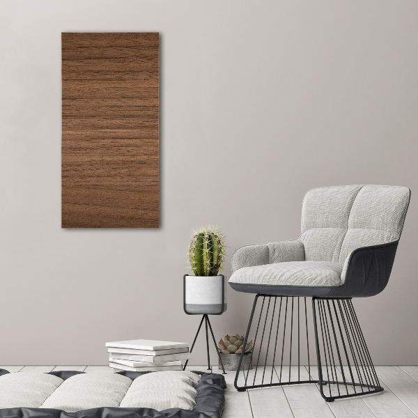 Foto leinwand vertikales Holzhintergrund