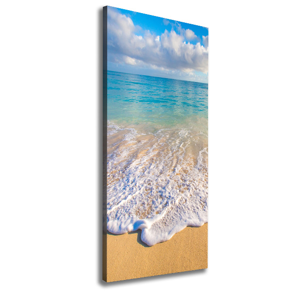 Foto auf leinwand vertikales Tropischer Strand